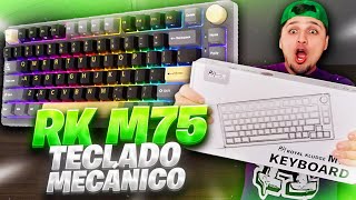 TECLADO MECANICO GAMING CALIDAD  PRECIO ✅RK M75  Royal Klaudge [upl. by Netnerb]