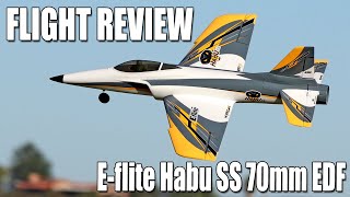 Eflite Habu SS Super Sport 70mm EDF Jet Assembly amp Flight Review  The RC Geek [upl. by Caldeira]