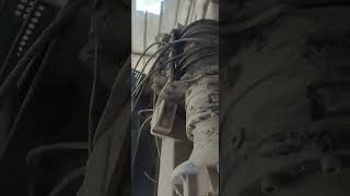 Batching plant skip bucket wire rope overlapping viralvideo mechanicalengineering shortvideo [upl. by Hillard]