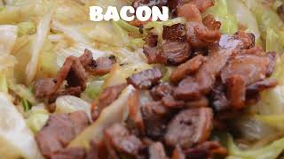 Southern Fried Cabbage and Bacon [upl. by Ahse]