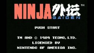 Ninja Gaiden NES Music  Cut Scene 2 [upl. by Jeanelle737]