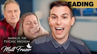 Psychic Medium Matt Fraser Reveals Late Sons Last Words to Devastated Parents [upl. by Innaig561]