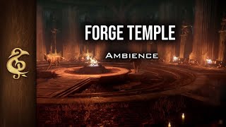 Forge Temple  RPG Dwarven Ambience  3 Hours [upl. by Win439]