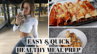 Healthy Meal Prep  Simple and Easy Recipes For The Week [upl. by Ahsienar491]