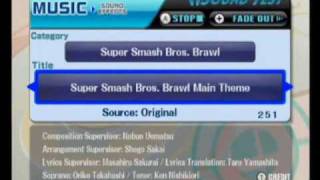 SSBB Main Theme Slow Motion [upl. by Spindell]