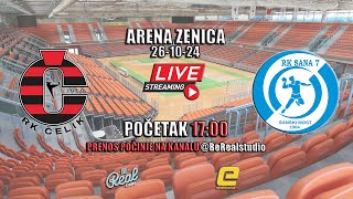 RK Čelik Zenica vs RK Sana 7  26102024 [upl. by Desdee652]