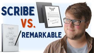 Kindle Scribe vs ReMarkable 2 A Way Too Early Comparison [upl. by Maillil]