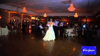 Best Classic Father Daughter Dance to Frank Sinatra foxtrot [upl. by Elleon]