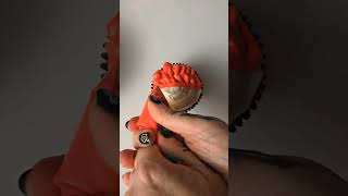 Thrifty Halloween 🧠Easy DIY Brain Icing Cupcake Decorating [upl. by Yeliab]