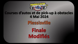 Courses à obstacles  Plessisville  4 Mai 2024  Finale Modifiés [upl. by Zeugirdor]