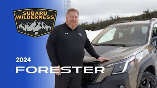 A walkaround of the 2024 Forester Wilderness [upl. by Risan233]