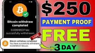 Free Bitcoin Mining Site Without Investment With Payment Proof 2024  Free FaucetPay Mining Site [upl. by Merna515]