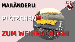 Warum Weihnachten nicht ohne Mailänderli Plätzchen fehlen darf Probier das Rezept [upl. by Finer562]