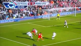 Suarez outstanding goal vs man U [upl. by Terchie292]