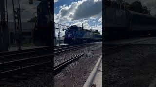 Amtrak piedmont train in thomasville NC [upl. by Ibrik66]