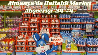 Almanyada haftalık market alışverişi 24 4  Netto Kaufland Lidl [upl. by Nej]