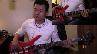 Myanmar Praise amp Worship  Psalm 117  Bass Cover [upl. by Ytissac]