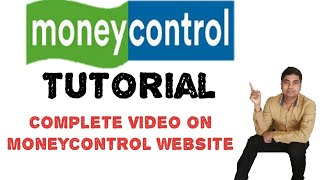 Moneycontrol Complete tutorial in Hindi  How to Use Moneycontrol Website  Anil Maurya [upl. by Eibor]