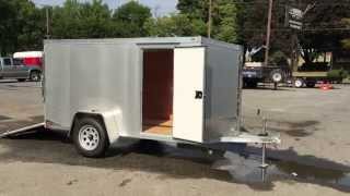 Neo 5x10 Aluminum Enclosed Cargo Trailer NAVF 2990 GVW 7172204220 Best Choice Trailers [upl. by Gagnon60]