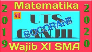 Bocoran soal UTS matematika wajib kelas XI SMA 2019  induksi matematika part1 [upl. by Dyol]