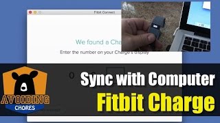 Fitbit Charge  How to Setup Sync with Computer [upl. by Xylia]