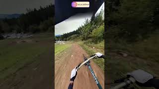 Soft LONG FINAL JUMP  MALINO BRDO  Commencal Supreme V5 bike mtb downhillmtb downhill [upl. by Aihsemak]