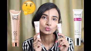 Ponds BB Cream vs Lakme CC Cream Hindi Comparison  Which One should You Buy [upl. by Keegan53]