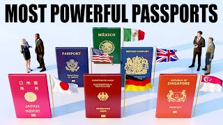 World Most Powerful Passports 2024 [upl. by Clementi251]