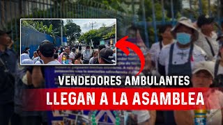 🔴MARCHA de VENDEDORES llega a la ASAMBLEA  EUGENIO CHICAS CONDENADO [upl. by Pliske35]