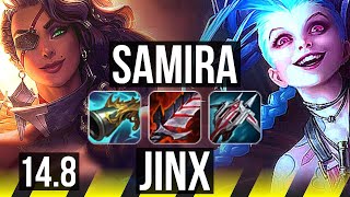 SAMIRA amp Leona vs JINX amp Zilean ADC  Penta 68 winrate Legendary 2043  NA Master  148 [upl. by Bennion]