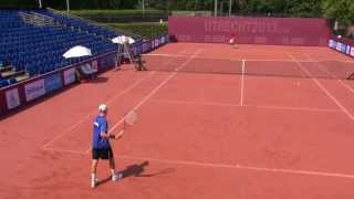 EYOF2013 TENNIS B BARTRINA ESP BEATS KLEIN SVK [upl. by Asirrac]