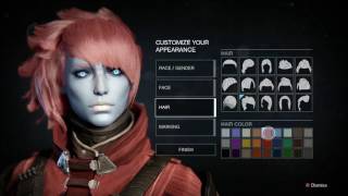 Destiny  Cool Awoken Female Character Creation [upl. by Ami]