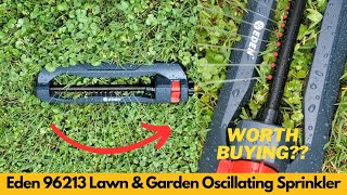 Eden 96213 Lawn and Garden Essential Oscillating Sprinkler  Worth Buying [upl. by Conlon]