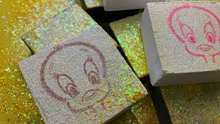 I Taut I Taw a Puddy Tat  Tweety Bird Gymchalk  ASMR  Satisfying [upl. by Heng106]