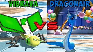 Pokemon battle revolution  Vibrava vs Dragonair [upl. by Hgiel]