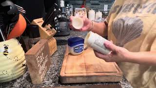 How to make a DIY perfume stick with a recycle deodorant container [upl. by Retsev]