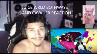 juice wrld bothways and cavalier reaction [upl. by Dnilazor956]