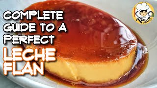 LECHE FLAN 4 SECRETS TO A SMOOTHER amp CREAMIER LECHE FLAN RECIPE  KUSINERONG ARKITEKTO [upl. by Rumpf]