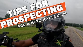 The Dos And Donts When Prospecting For A Motorcycle Club  REAL TALK [upl. by Eniotna36]