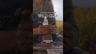 WILD CLAY 🏺Harvest to Pit Fire Part 1 pottery diy [upl. by Rodrich]