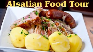 Alsatian Food Tour Top Foodie Guide for Food Lovers  Strasbourg Food Tour  French Street Food [upl. by Oribelle]