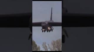 MASSIVE B52 Landing At RIAT 2023 [upl. by Ahsienom]