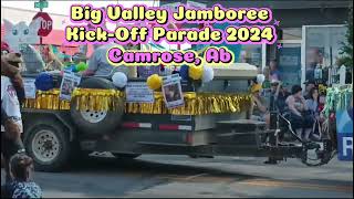 Big Valley Jamboree Parade 2024 Camrose Alberta Ca [upl. by Airegin]