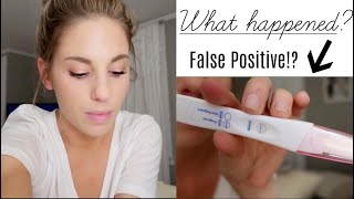 False Positive Pregnancy Test  Day In The Life Vlog [upl. by Durante]