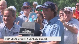 2024 Principal Charity Classic underway for the weekend [upl. by Frederick]