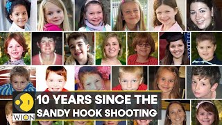 Survivors recount horrors of Sandy Hook School Shooting after 10 years  Connecticut  US  WION [upl. by Bradeord]