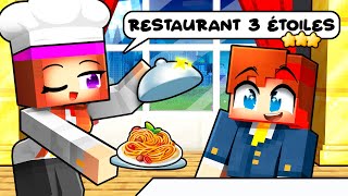 Anna ouvre un Restaurant 3 étoiles sur Minecraft [upl. by Ennovyhs]