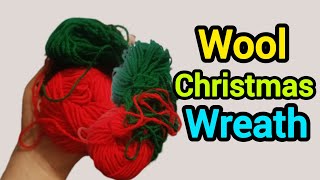 Christmas Wreath Making  Christmas Wreath Decorating IdeasChristmas Wreath CraftDiy Christmas [upl. by Yssep709]