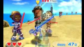 Wii Sports Resort Swords Play Showdown Stage 18 Untouched [upl. by Concordia185]