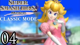 Super Smash Bros Melee Part 4  Peach Classic Mode [upl. by Lrad]